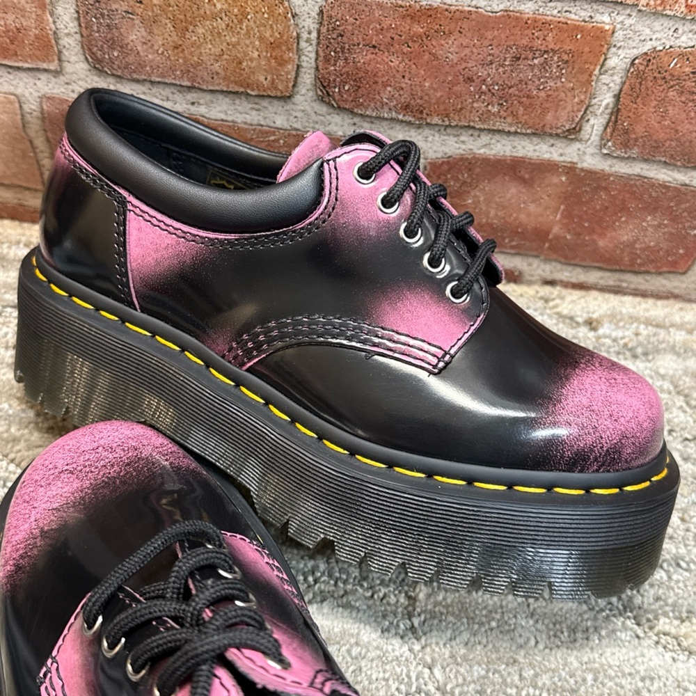 Dr martens Quad 8053 Quad oxfords women’s Sz 6 - Picture 12 of 14